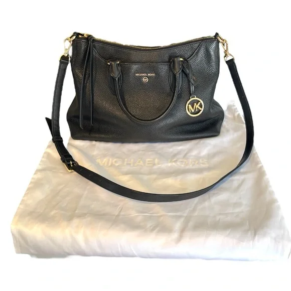 Michael Kors Austen Satchel Purse - Picture 1 of 5